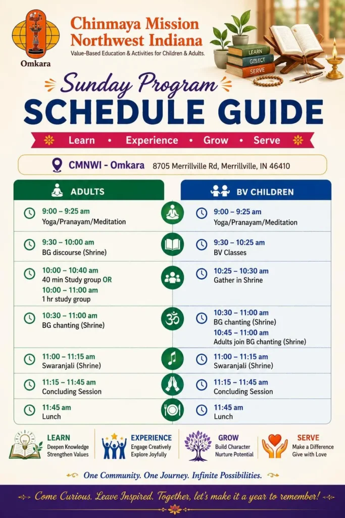 Join Our Sunday Programs - CMNWI